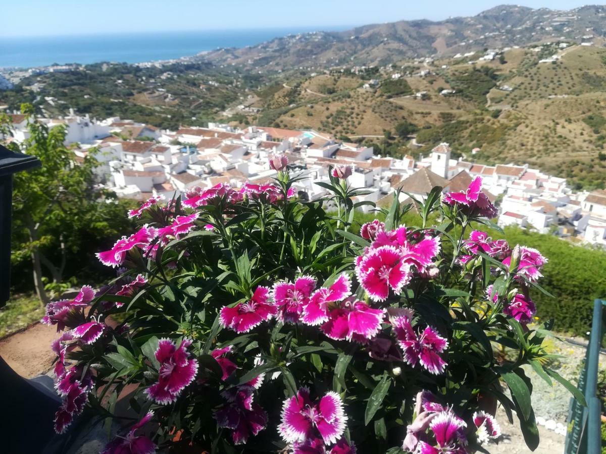 Casa Ana, Fantasticas Vistas A Frigiliana, El Mar Y La Montana Villa Bagian luar foto