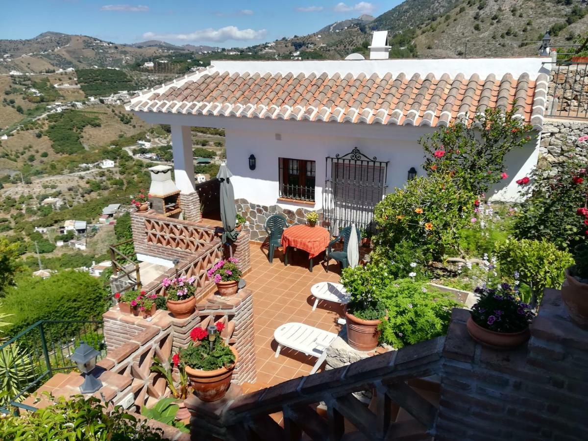Casa Ana, Fantasticas Vistas A Frigiliana, El Mar Y La Montana Villa Bagian luar foto