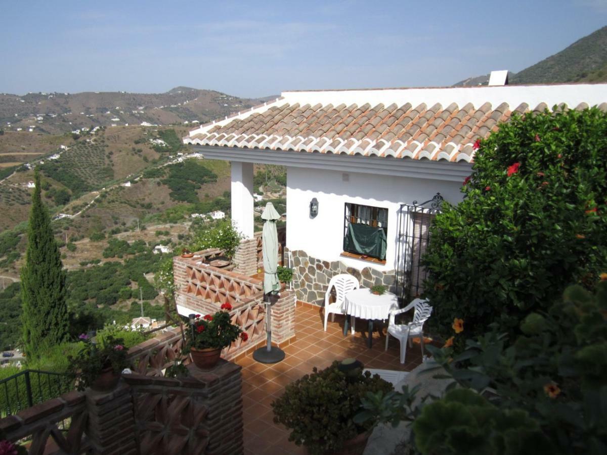 Casa Ana, Fantasticas Vistas A Frigiliana, El Mar Y La Montana Villa Bagian luar foto
